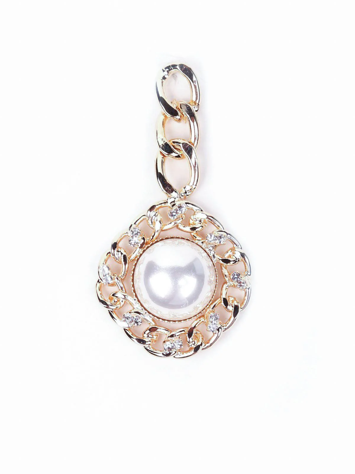Odette Women Gold Metal Earrings - Image 4