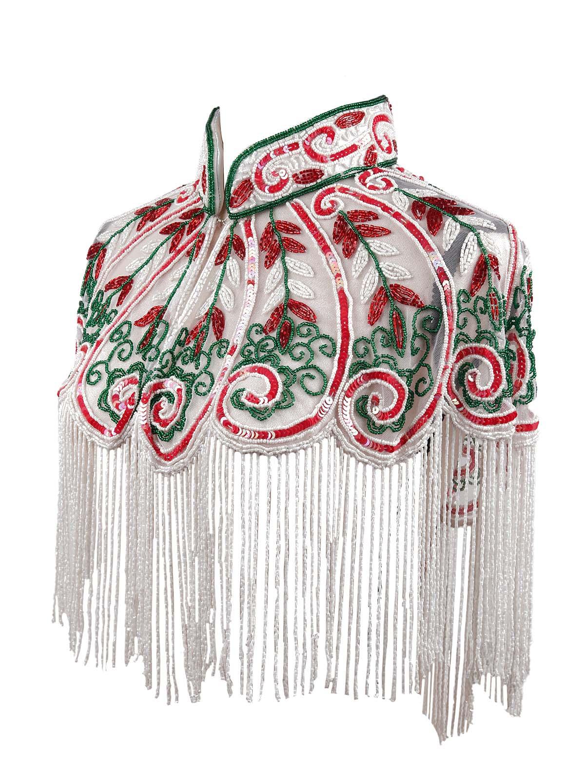Odette Women The Grand Beaded Cape - Image 5