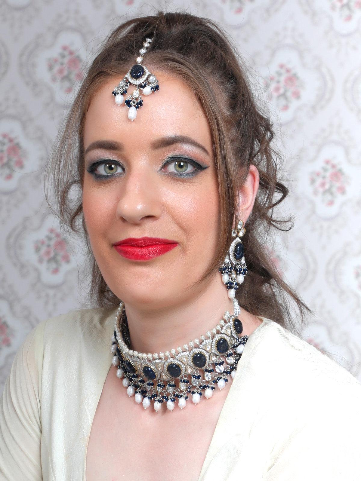 Odette Women The Regal Blue Choker