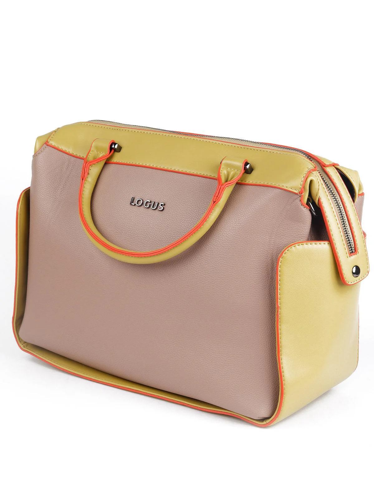 Odette Women The Very Smart Mustard Colored Handbag - Image 4