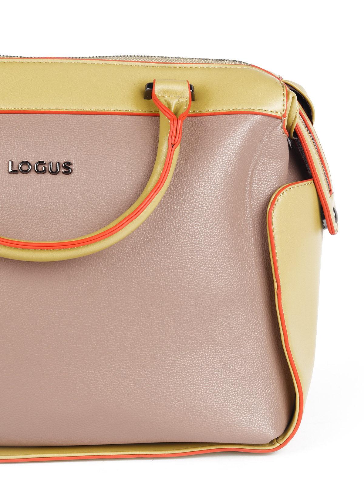 Odette Women The Very Smart Mustard Colored Handbag - Image 5
