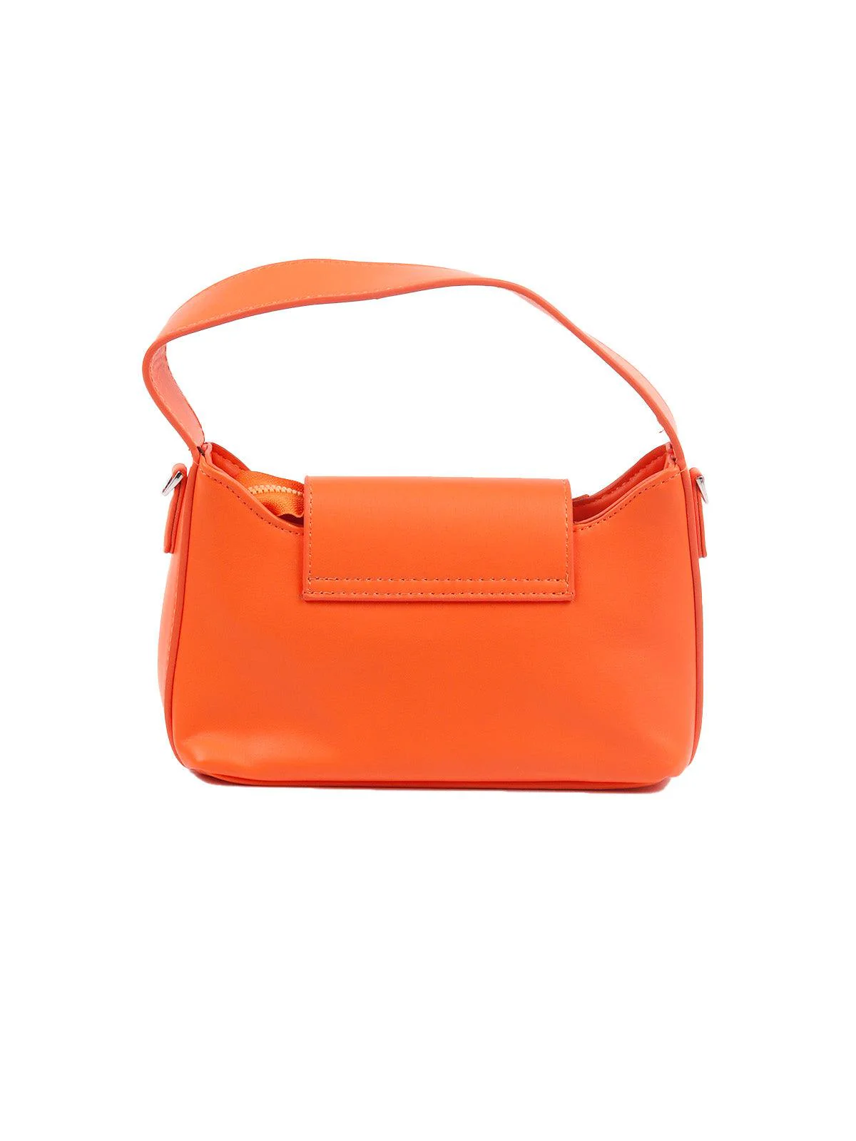 Odette Women The Very Stylish Pop Out Orange Clutch Bag - Image 6