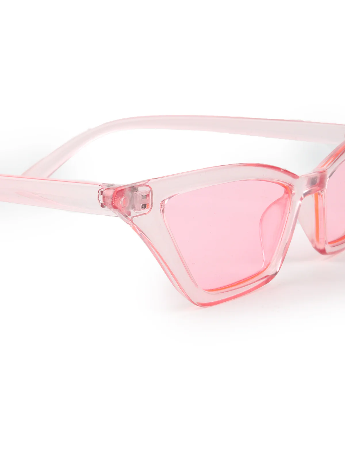 Odette Women Pink High Index Acryic Sunglasses - Image 5