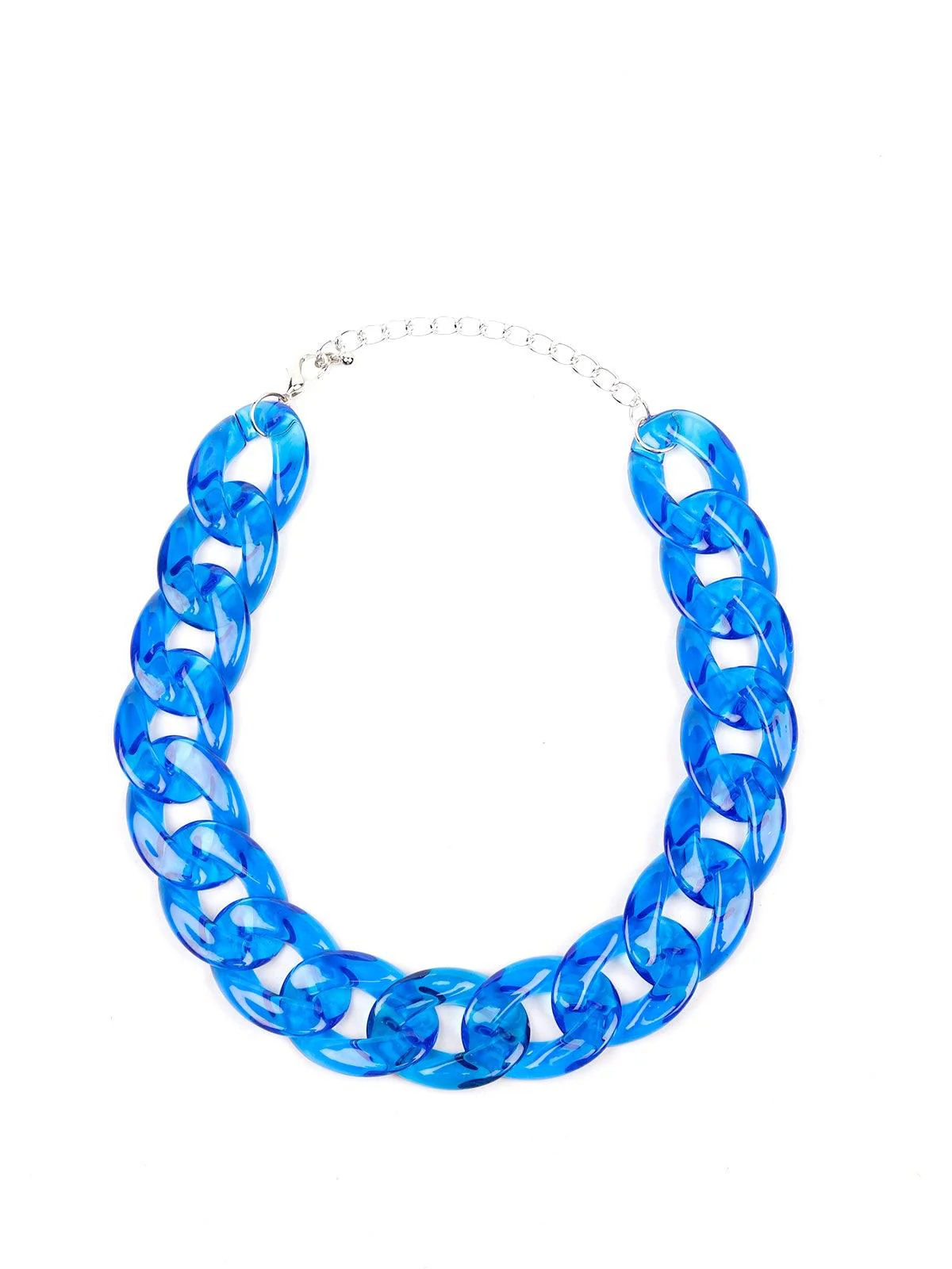 Odette Women Blue Metal Chain - Image 3