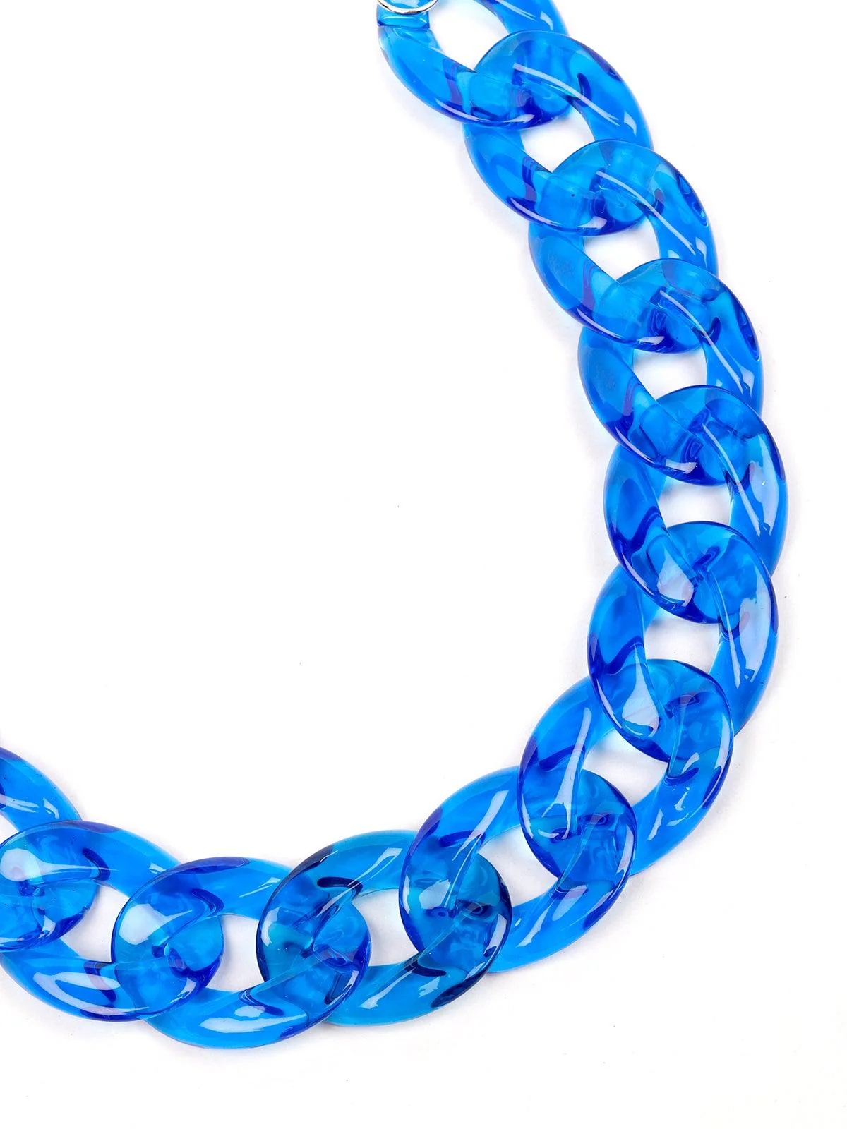 Odette Women Blue Metal Chain - Image 5