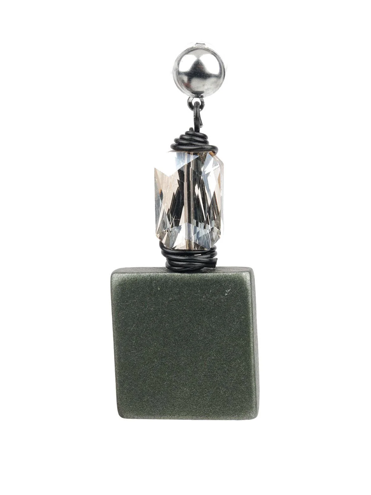 Odette Women Trendy Grey Earrings - Image 2