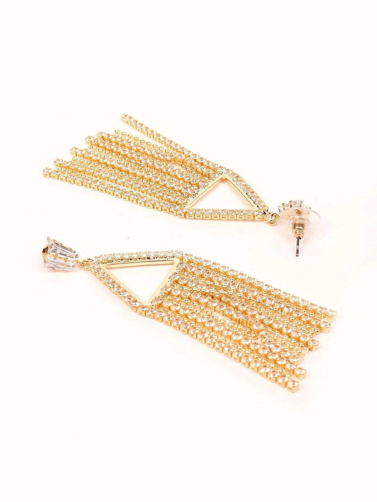 Odette Women Gold Metal Earrings - Image 6