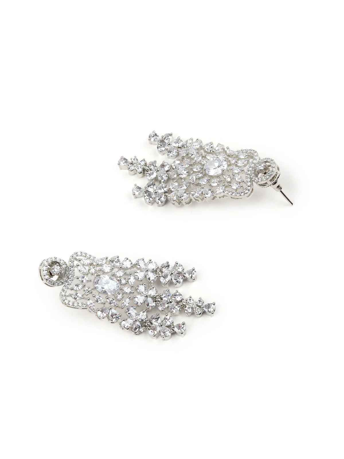 Odette Women Very Victorian Dark Blue Long Necklace Set - Image 6