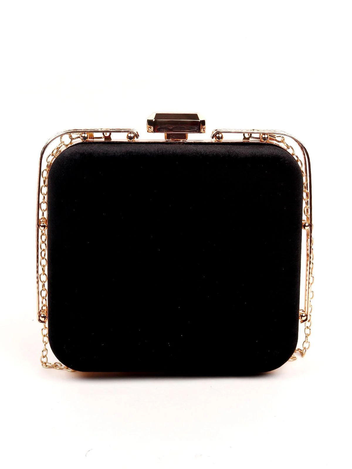 Odette Women Black Black Sling Bag - Image 5