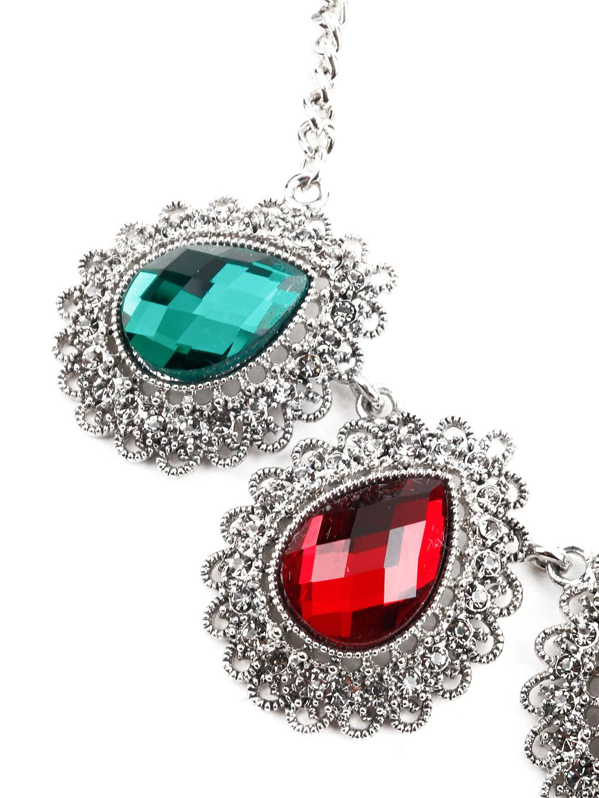 Odette Women Vintage Multi-Coloured Necklace - Image 5