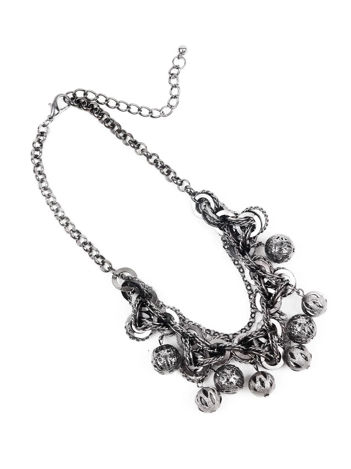 Odette Women Western Black Choker Necklace - Image 2
