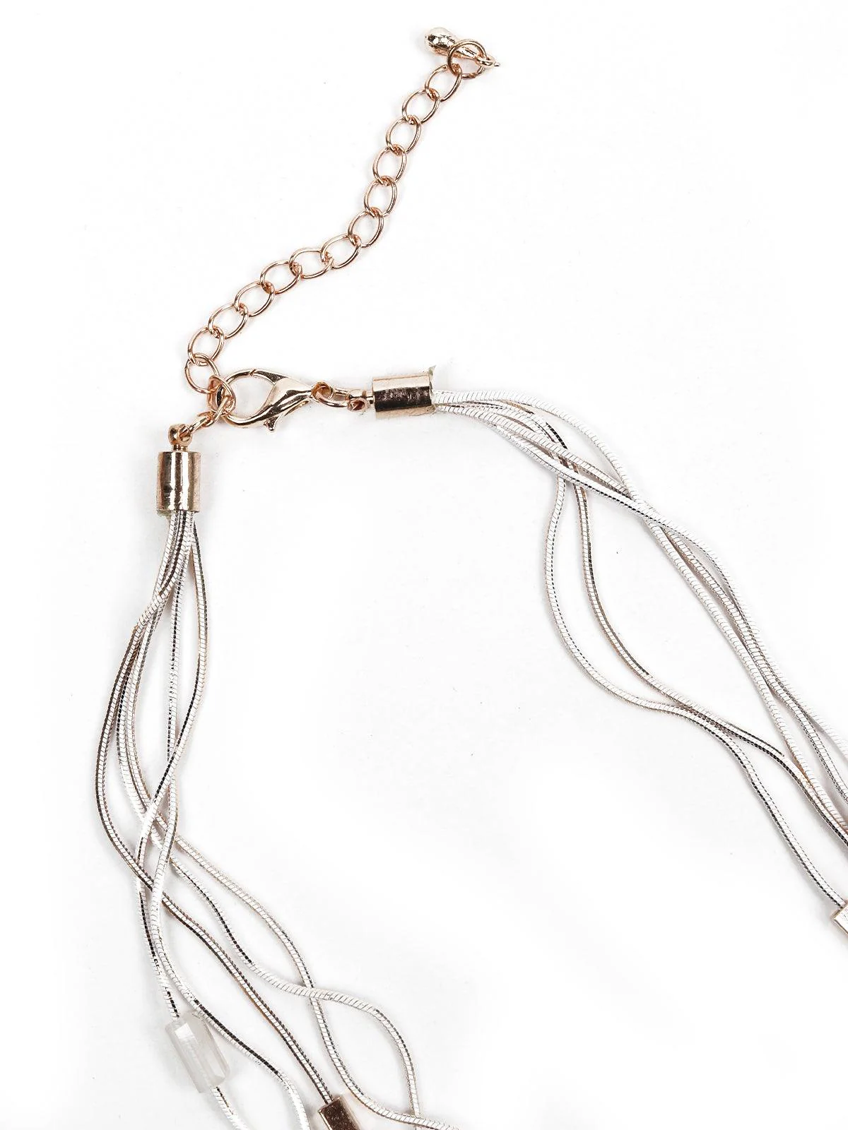 Odette Women Silver Metal Necklace - Image 6