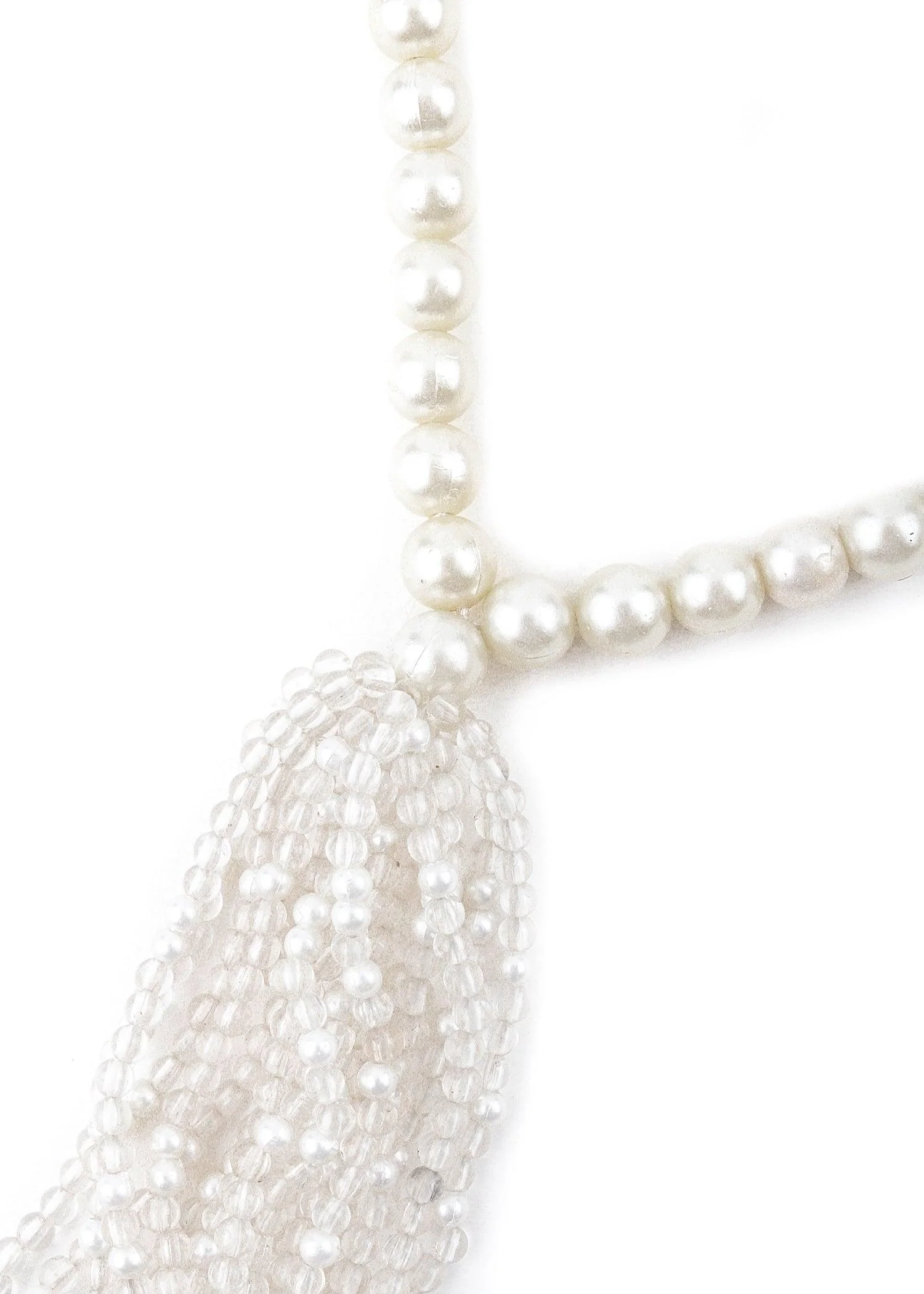 Odette Women White As Snow Pearls Necklace - Image 4