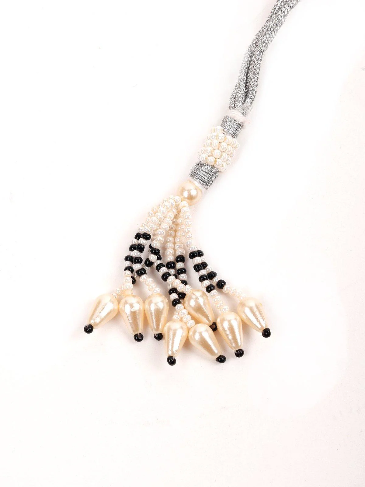 Odette Women White Metal Choker Necklace - Image 6