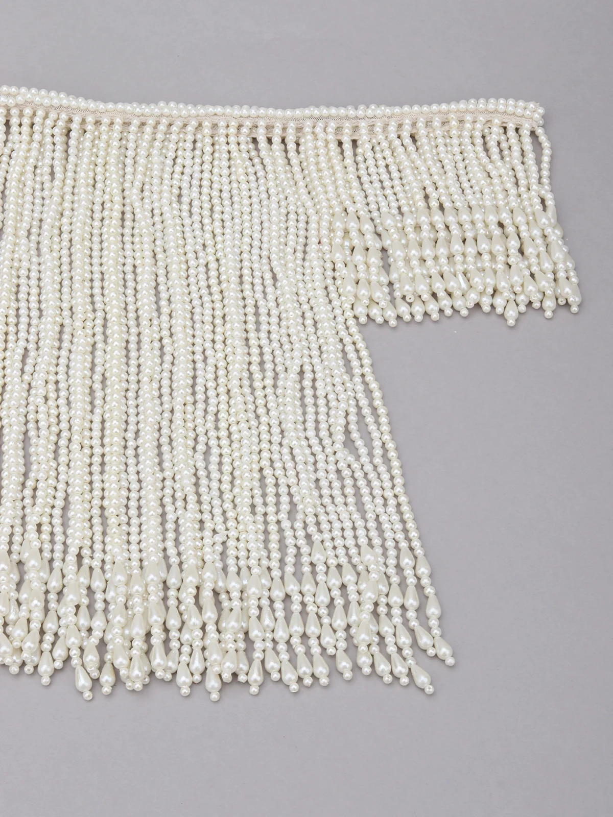 Odette White Pearls Tribal Hair Band For Women - Image 6