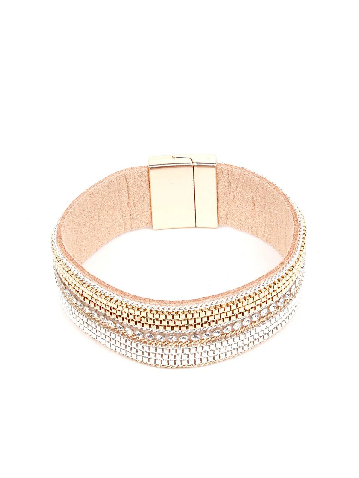 Odette Women Gold Metal Bracelet - Image 3